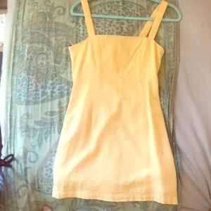 F21 perfect yellow summer dress, extra cute